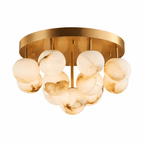 Aurelia Alabaster Globe Ceiling Light