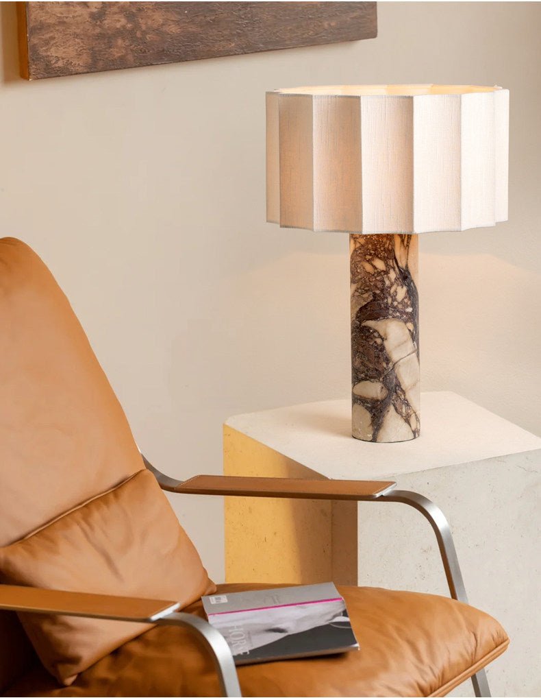 Aurelio Marble Table Lamp
