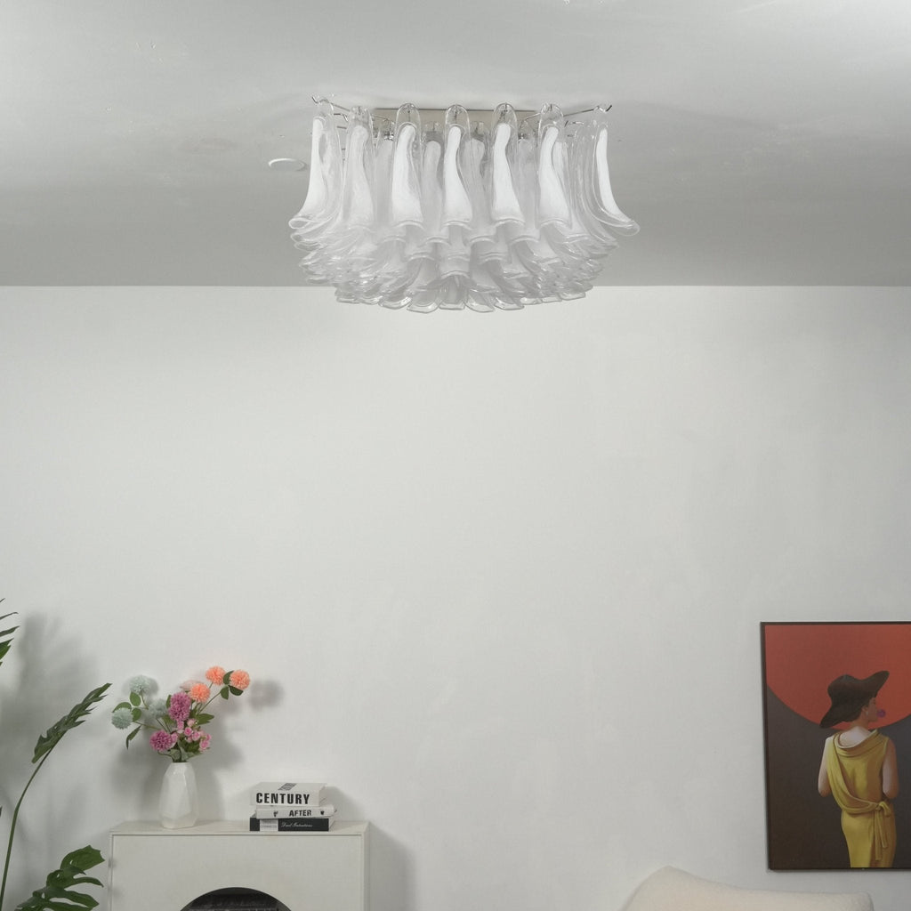 Aurielis Glass Ceiling Light Glass lighting by Bling Lighting Studio