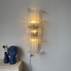 Aveline Glass Wall Sconce Glass lighting by Bling Lighting Studio