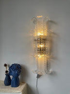 Aveline Glass Wall Sconce Glass lighting by Bling Lighting Studio