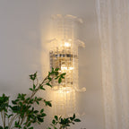 Aveline Glass Wall Sconce Glass lighting by Bling Lighting Studio