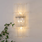 Aveline Glass Wall Sconce Glass lighting by Bling Lighting Studio