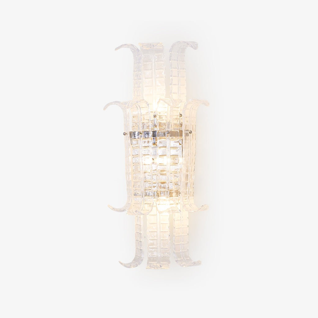 Aveline Glass Wall Sconce Glass lighting by Bling Lighting Studio