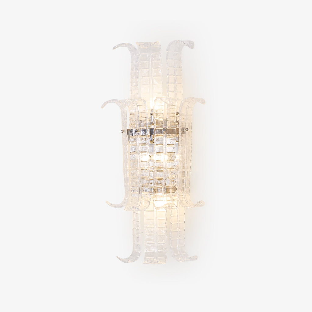 Aveline Glass Wall Sconce Glass lighting by Bling Lighting Studio