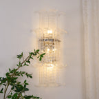 Aveline Glass Wall Sconce Glass lighting by Bling Lighting Studio