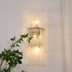 Aveline Glass Wall Sconce Glass lighting by Bling Lighting Studio