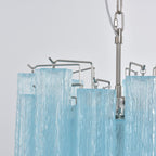 Azzura Glass Chandelier Glass lighting by Bling Lighting Studio
