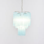 Azzura Glass Chandelier Glass lighting by Bling Lighting Studio