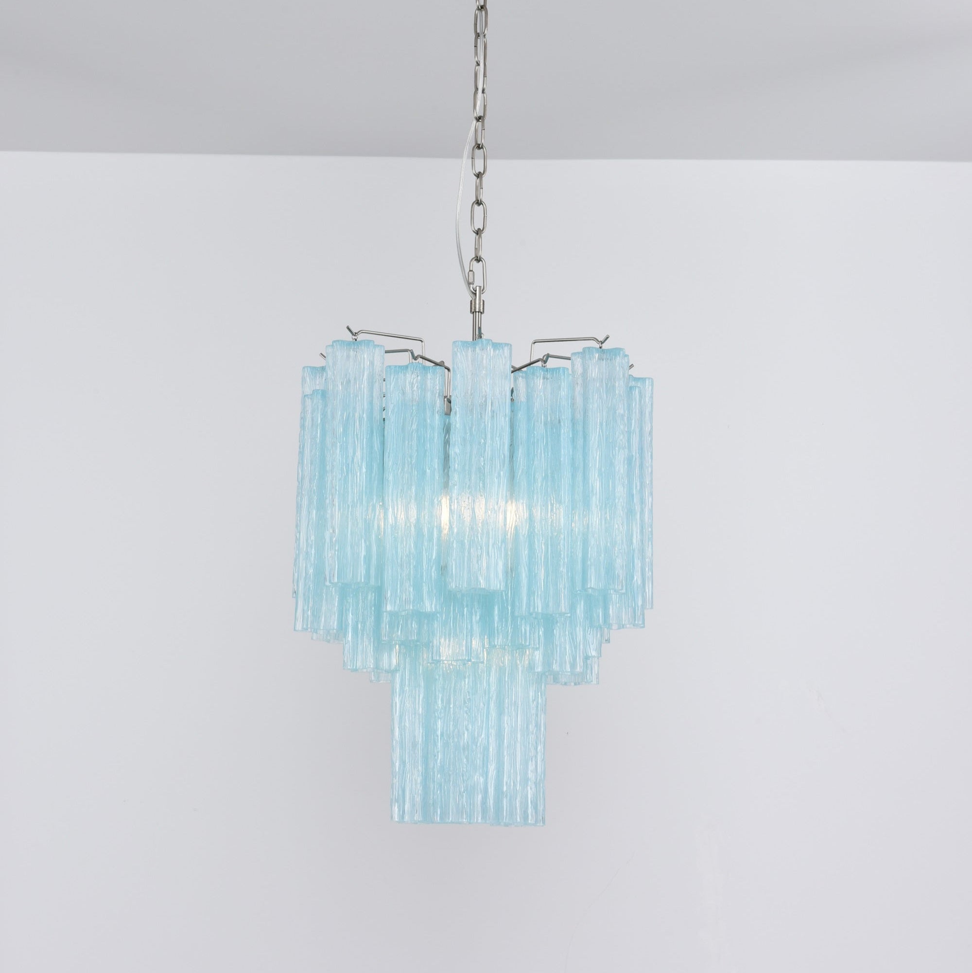 Azzura Glass Chandelier Glass lighting by Bling Lighting Studio