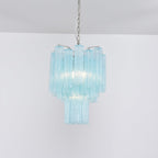 Azzura Glass Chandelier Glass lighting by Bling Lighting Studio