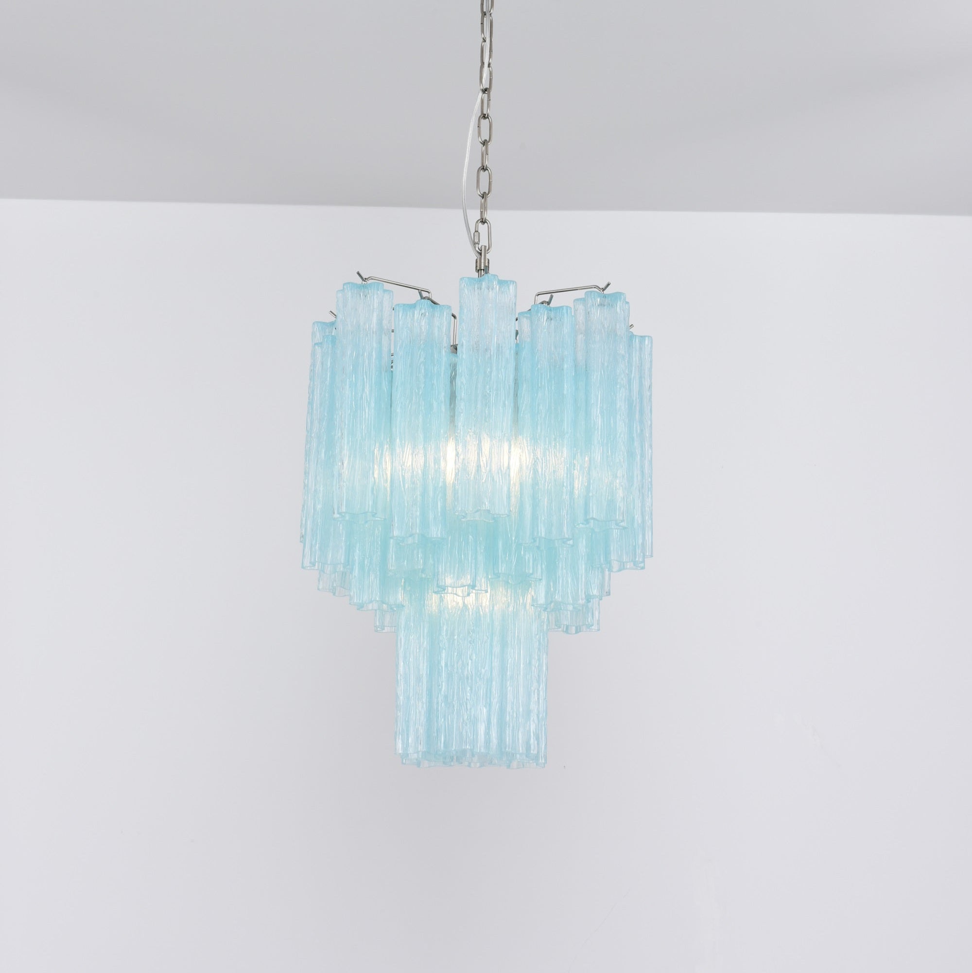 Azzura Glass Chandelier Glass lighting by Bling Lighting Studio