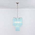 Azzura Glass Chandelier Glass lighting by Bling Lighting Studio