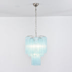 Azzura Glass Chandelier Glass lighting by Bling Lighting Studio