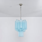Azzura Glass Chandelier Glass lighting by Bling Lighting Studio