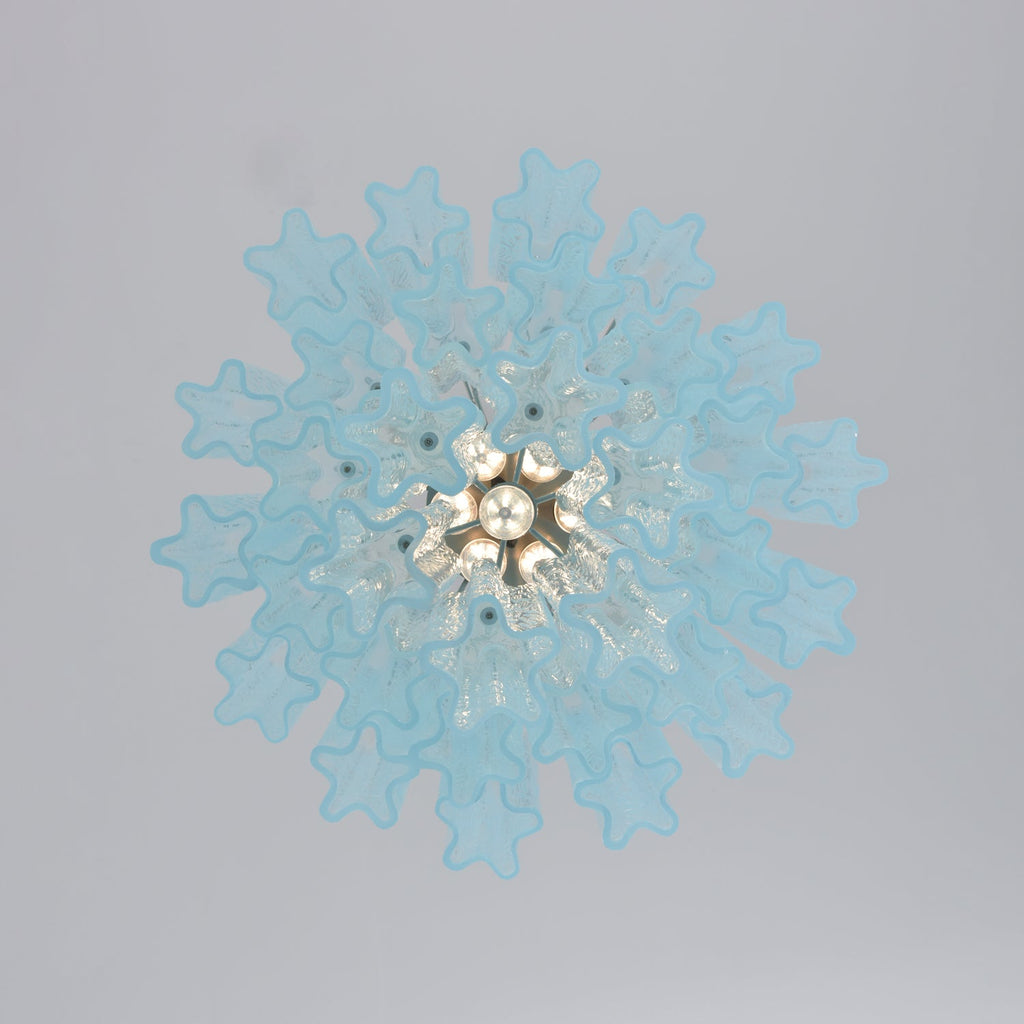 Azzura Glass Chandelier Glass lighting by Bling Lighting Studio