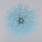 Azzura Glass Chandelier Glass lighting by Bling Lighting Studio