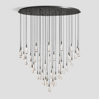 Soltaire Round Chandelier 17'' 24'' 36'' 40'' 58''D product image