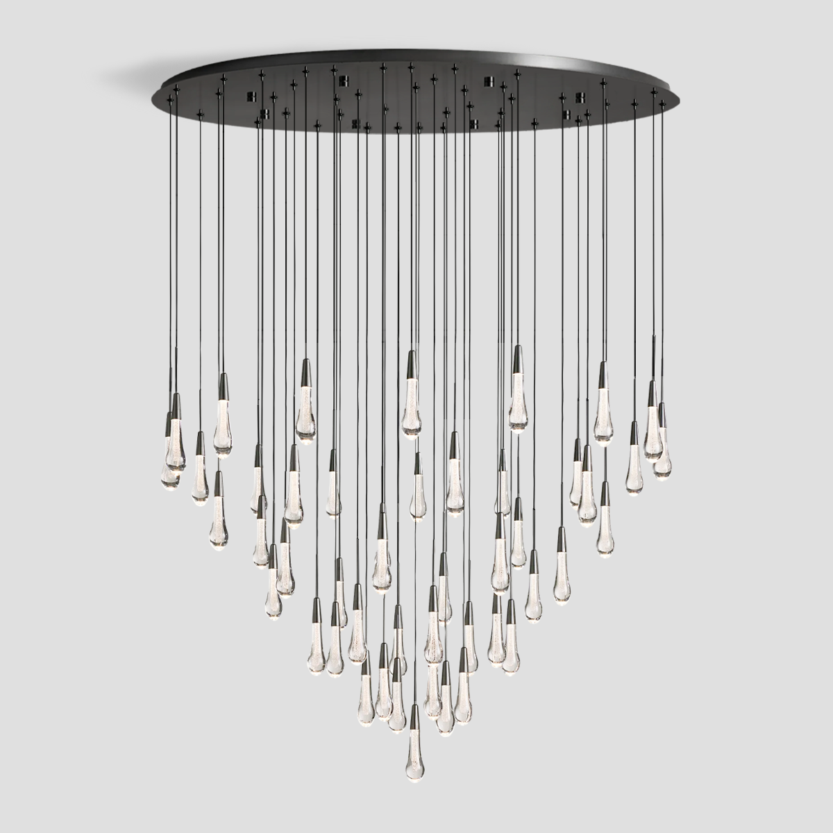 Soltaire Round Chandelier 17'' 24'' 36'' 40'' 58''D product image
