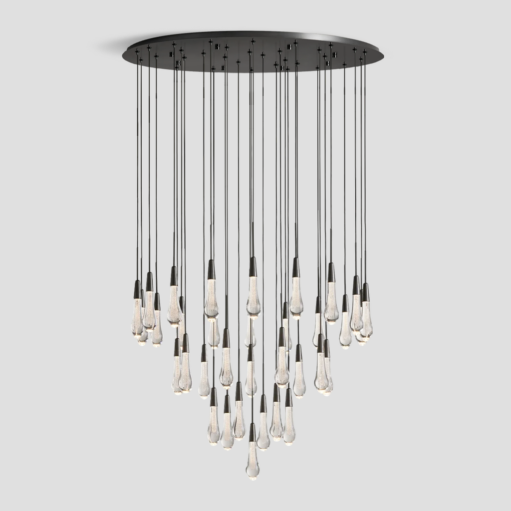 Soltaire Round Chandelier 17'' 24'' 36'' 40'' 58''D product image