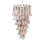 Petals Spiral Murano Pink Chandelier product image