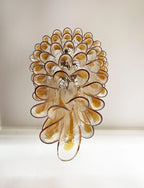 Petals Spiral Murano Transparent Chandelier product image