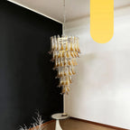 Petals Spiral Murano Transparent Chandelier product image