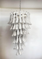 Petals Spiral Murano Transparent Chandelier product image