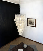 Petals Spiral Murano Transparent Chandelier product image