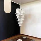 Petals Spiral Murano Transparent Chandelier product image