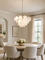 Bettina Glass Chandelier Glass lighting by Bling Lighting Studio