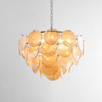 Bettina Glass Chandelier Glass lighting by Bling Lighting Studio