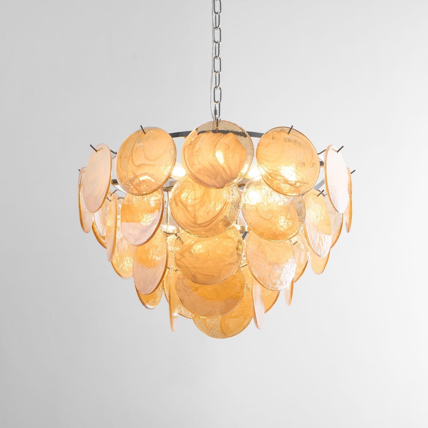 Bettina Glass Chandelier Glass lighting by Bling Lighting Studio