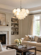 Bettina Glass Chandelier Glass lighting by Bling Lighting Studio