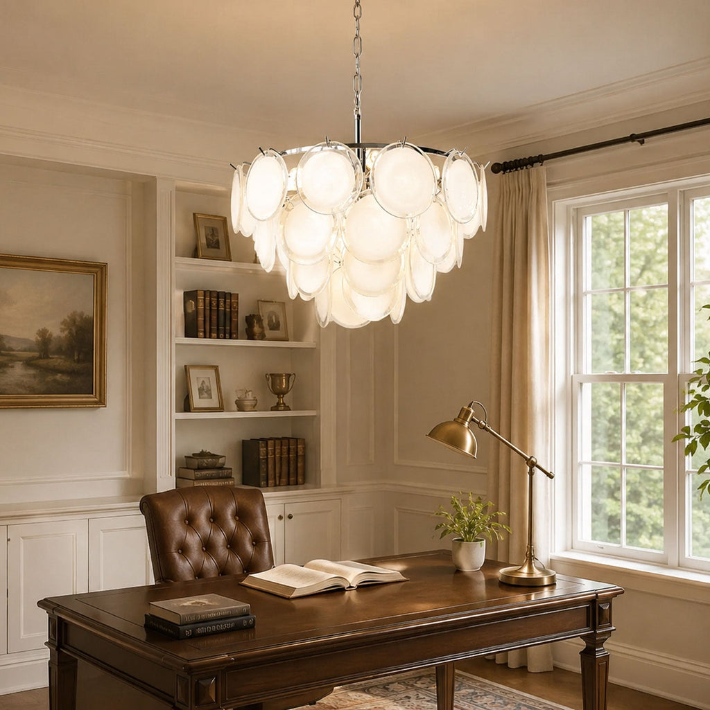 Bettina Glass Chandelier Glass lighting by Bling Lighting Studio