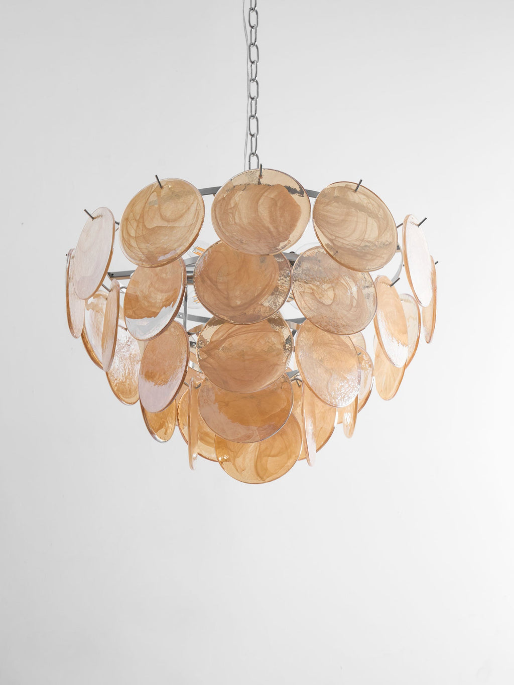 Bettina Glass Chandelier Glass lighting by Bling Lighting Studio