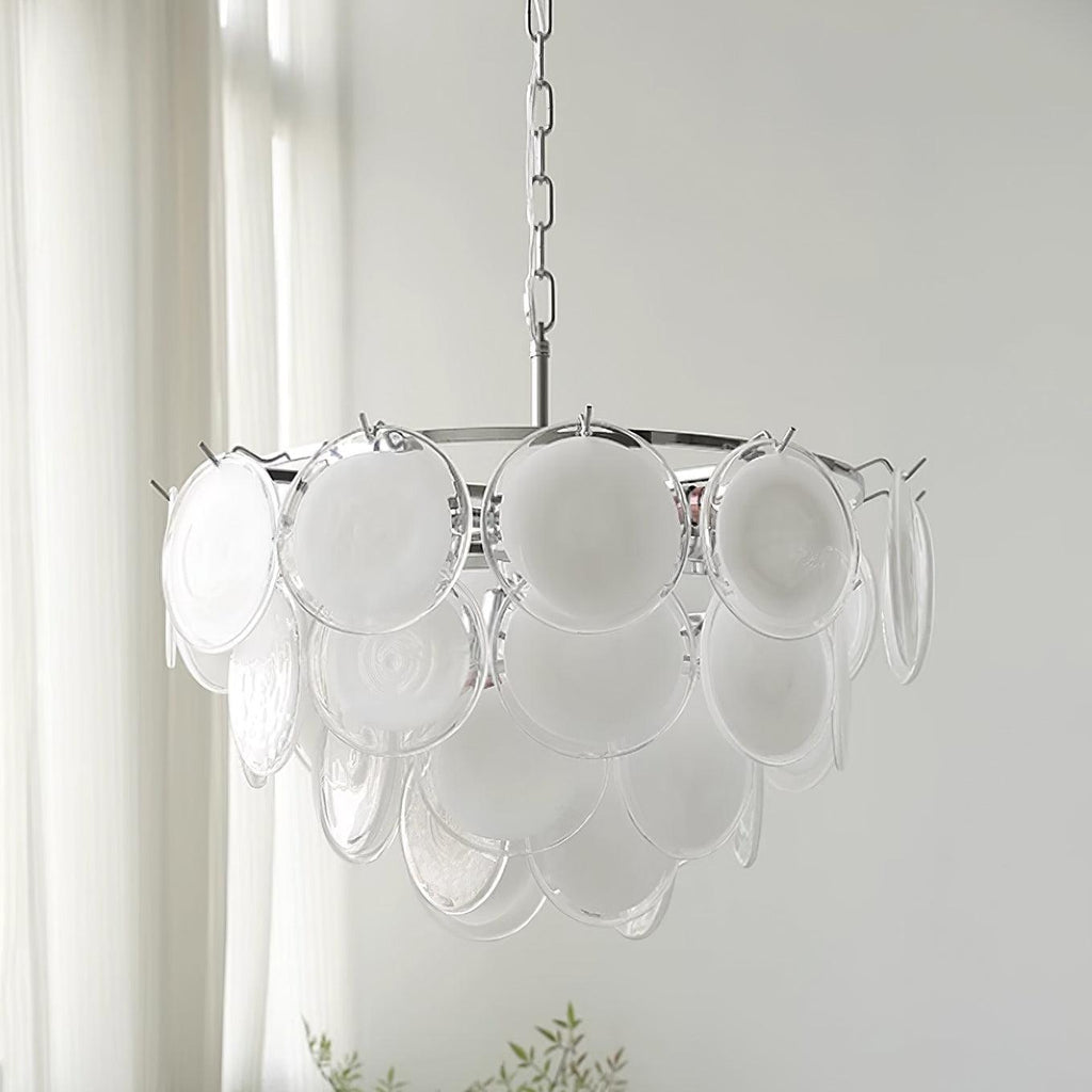 Bettina Glass Chandelier Glass lighting by Bling Lighting Studio