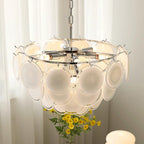 Bettina Glass Chandelier Glass lighting by Bling Lighting Studio