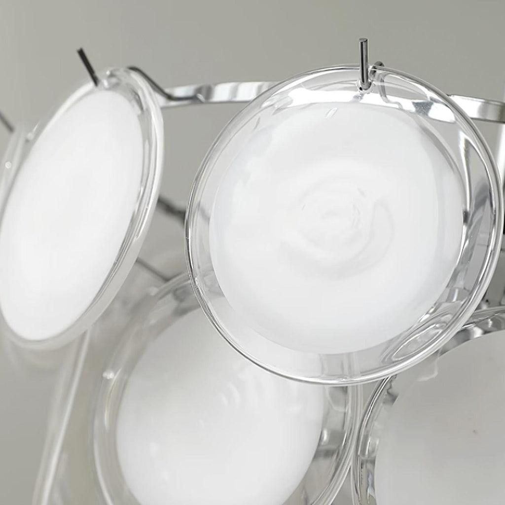 Bettina Glass Chandelier Glass lighting by Bling Lighting Studio
