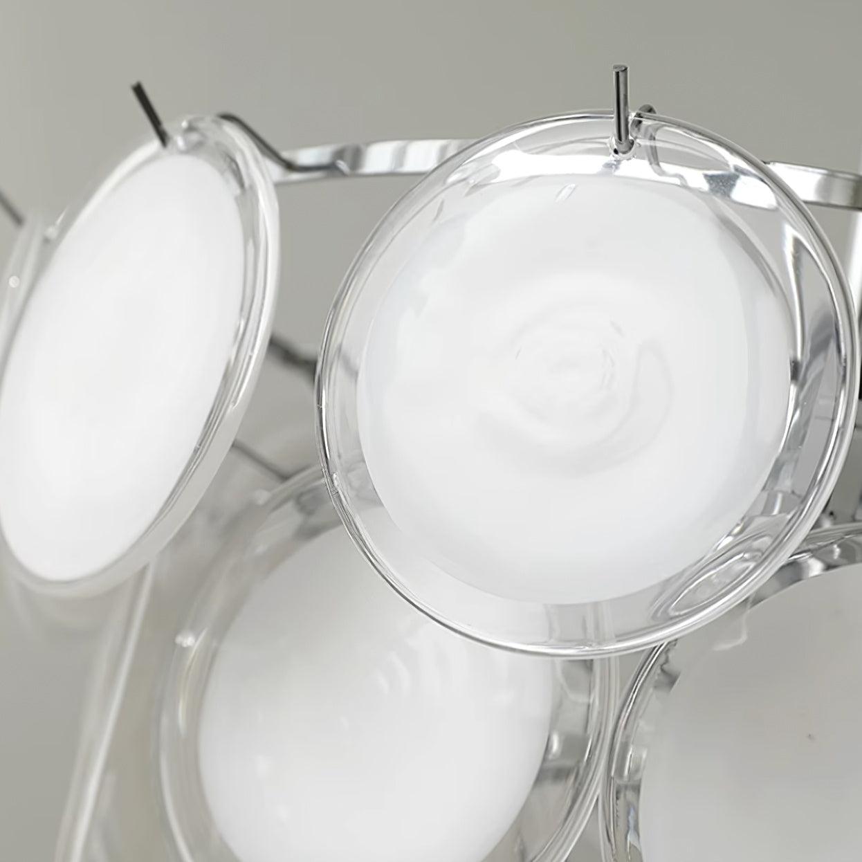 Bettina Glass Chandelier Glass lighting by Bling Lighting Studio