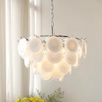 Bettina Glass Chandelier Glass lighting by Bling Lighting Studio