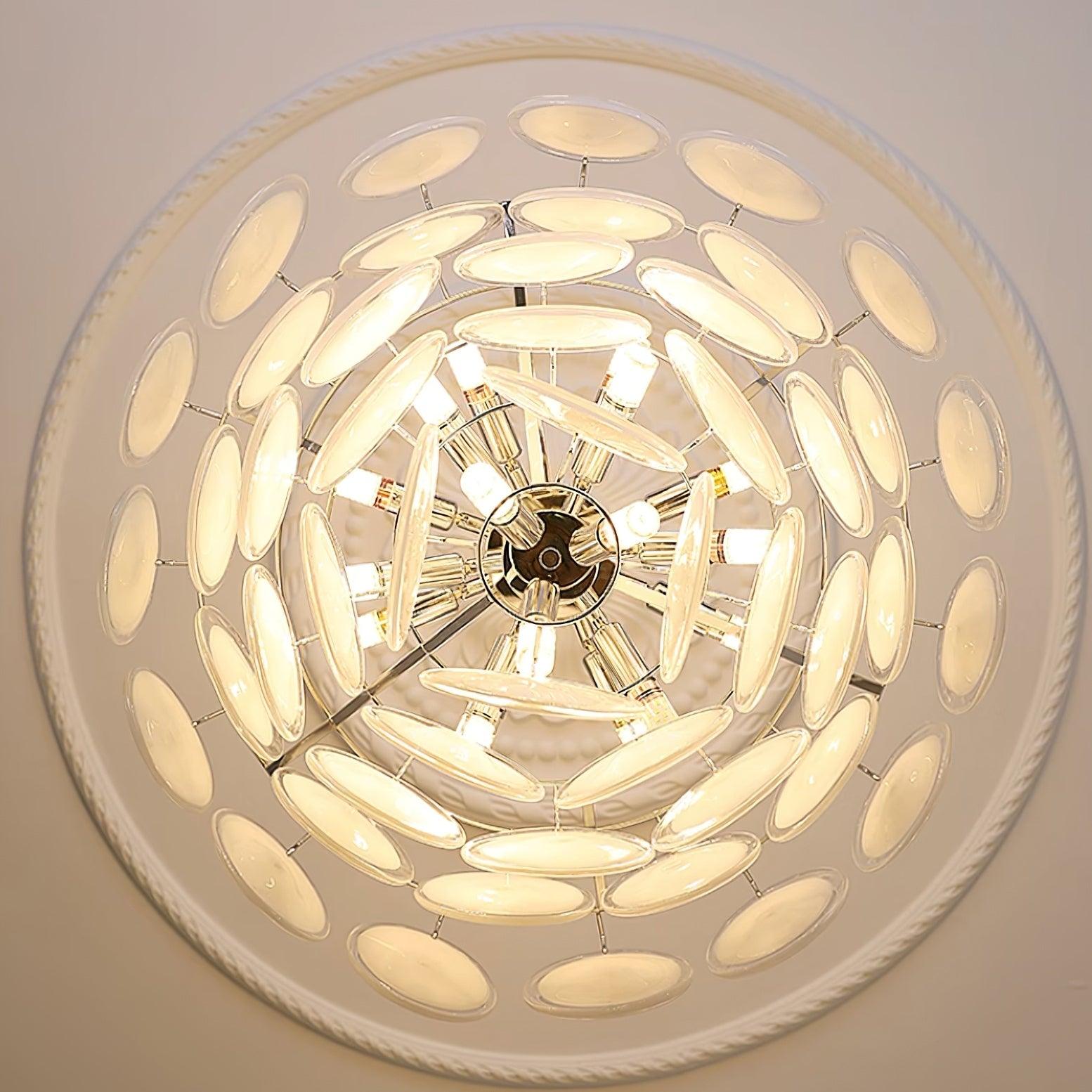 Bettina Glass Chandelier Glass lighting by Bling Lighting Studio