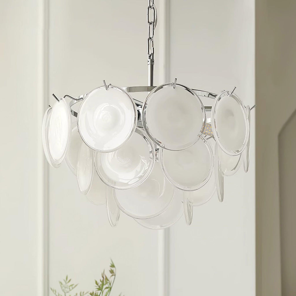 Bettina Glass Chandelier Glass lighting by Bling Lighting Studio