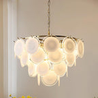 Bettina Glass Chandelier Glass lighting by Bling Lighting Studio