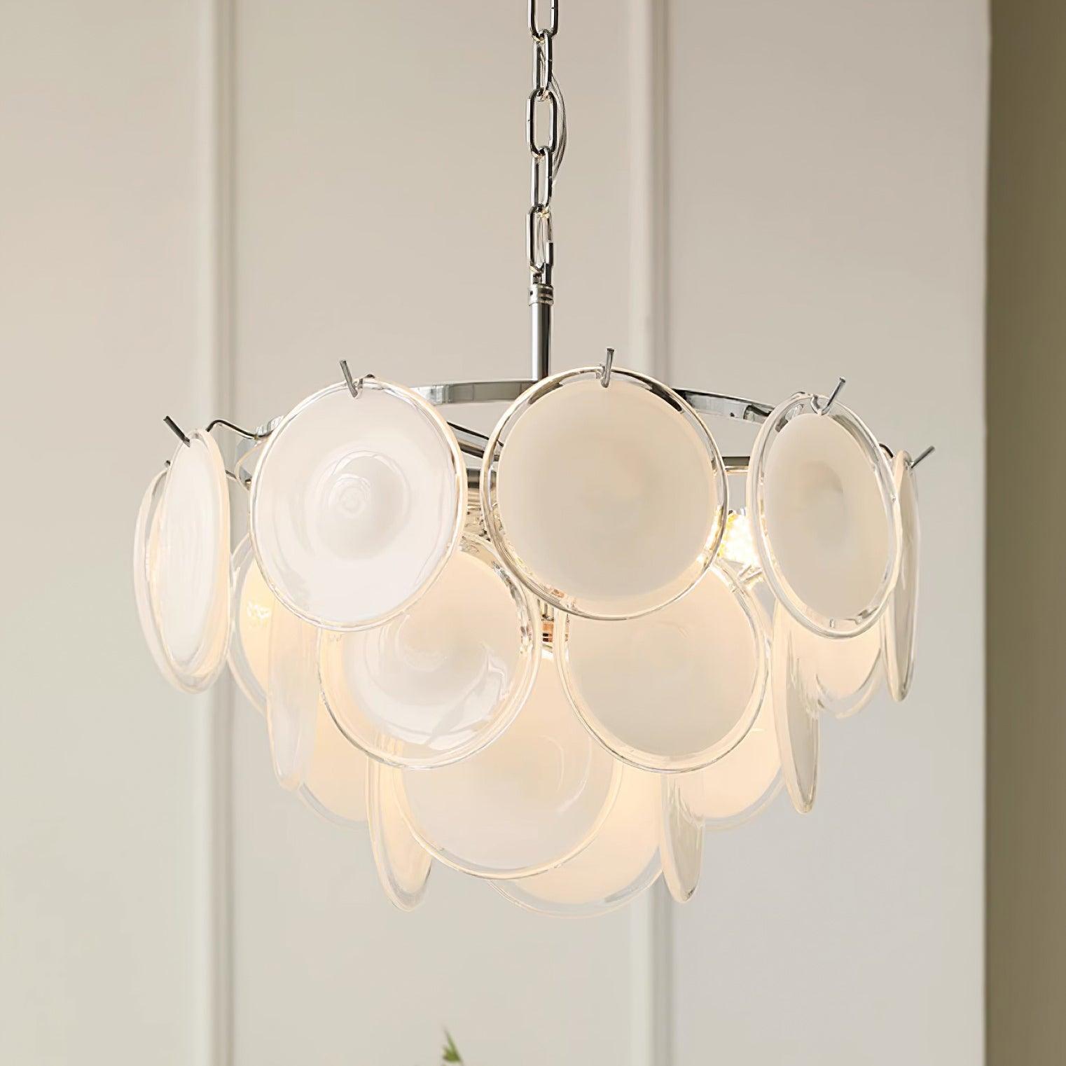 Bettina Glass Chandelier Glass lighting by Bling Lighting Studio