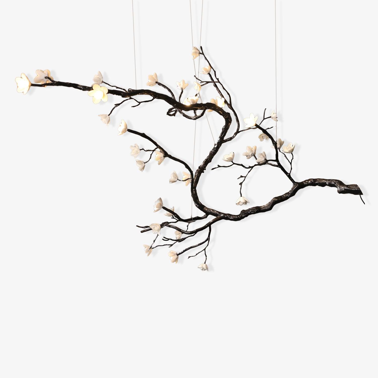 Premium Branch Flower Chandelier by Bling Lighting Studio