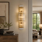 Bravura Radiance Wall Light Glass lighting by Bling Lighting Studio