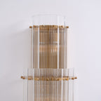 Bravura Radiance Wall Light Glass lighting by Bling Lighting Studio