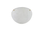 Large 'Moon 4' Alabaster Wall or Ceiling Lamp Flush Mount by Bling Lighting Studio