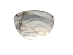 Large 'Moon 4' Alabaster Wall or Ceiling Lamp Flush Mount by Bling Lighting Studio